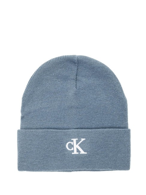 CALVIN KLEIN CK JEANS MONOGRAM EMBRO Chapeau bleu de Chine - Écharpes