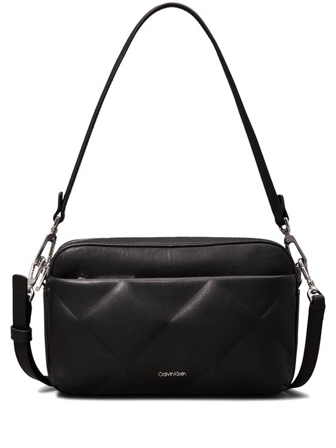 CALVIN KLEIN DIAMOND QUILT  Mini sac à bandoulière, avec bandoulière ck noir - Sacs pour Femme