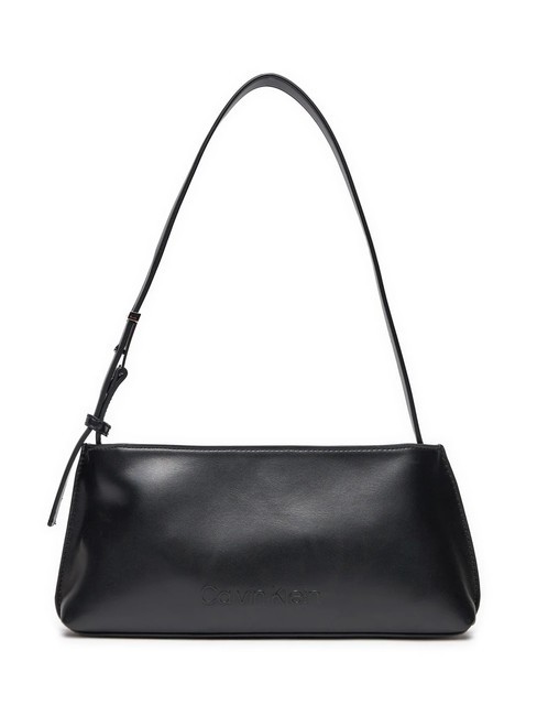 CALVIN KLEIN EMBOSSED CALVIN  Sac à bandoulière ck noir - Sacs pour Femme