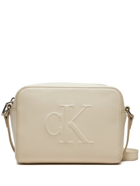 CALVIN KLEIN CK JEANS SCULPTED Mini sac photo avec bandoulière matin gris - Sacs pour Femme