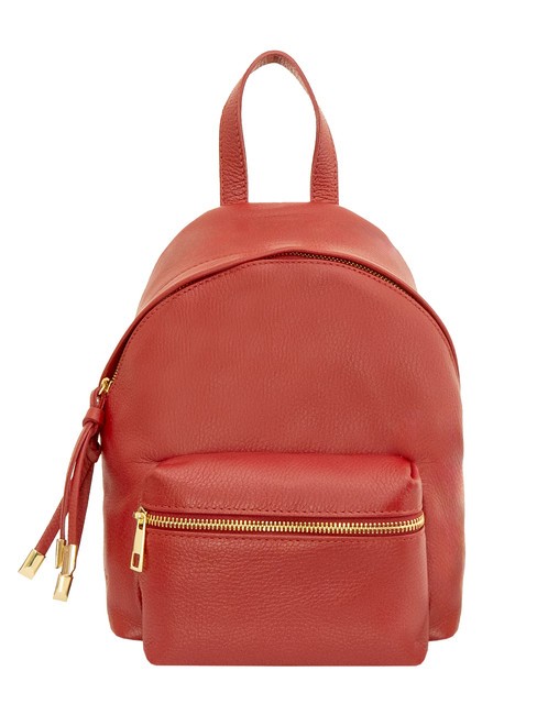 LESAC VANESSA Sac à dos en cuir Dollar rouge - Sacs pour Femme