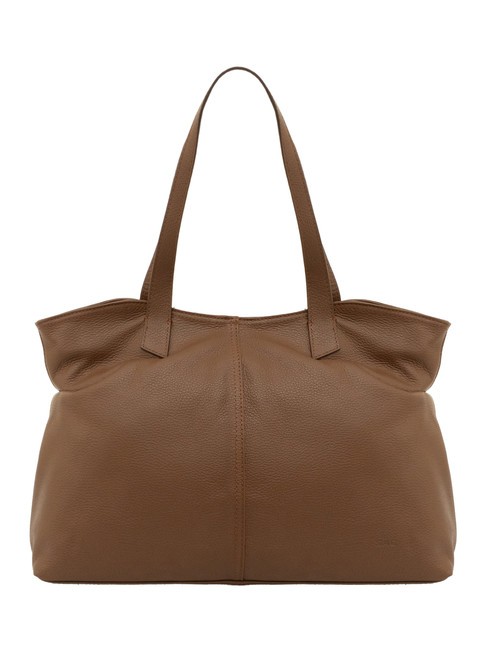 LESAC MARTINA Sac cabas en cuir Dollar brûlé - Sacs pour Femme