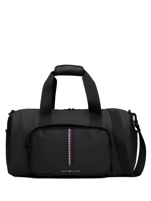 TOMMY HILFIGER CORP LOVE Sac de sport avec bandoulière le noir - Sacs de voyage