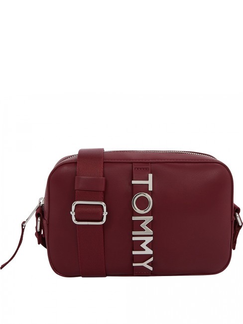 TOMMY HILFIGER TOMMY JEANS CITY BOLD Sac bandoulière pour appareil photo rouge profond - Sacs pour Femme