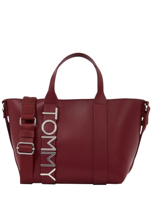 TOMMY HILFIGER TOMMY JEANS CITY BOLD Cabas à main, avec bandoulière rouge profond - Sacs pour Femme