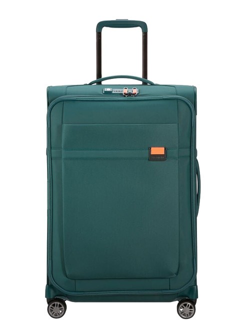 SAMSONITE AIREA Chariot de taille moyenne, extensible bleu du nord/orange - Valises Semi-rigides