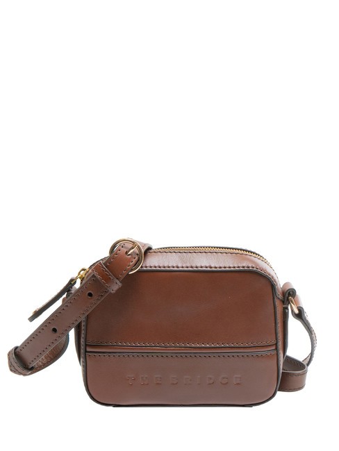 THE BRIDGE DAPHNE Mini sac bandoulière, en cuir MARRON - Sacs pour Femme