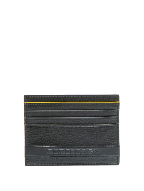 MOMO DESIGN DOLLARO  Porte-cartes en cuir noir - Portefeuilles Homme