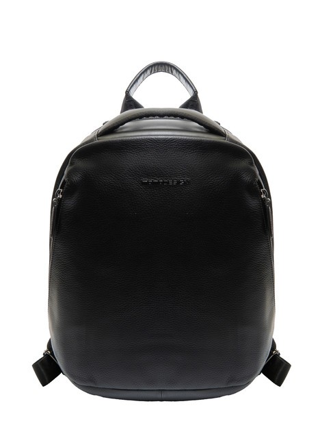 MOMO DESIGN DOLLARO  Sac à dos pour ordinateur portable 15" en cuir noir - Sacs à dos pour l'École & les Loisirs