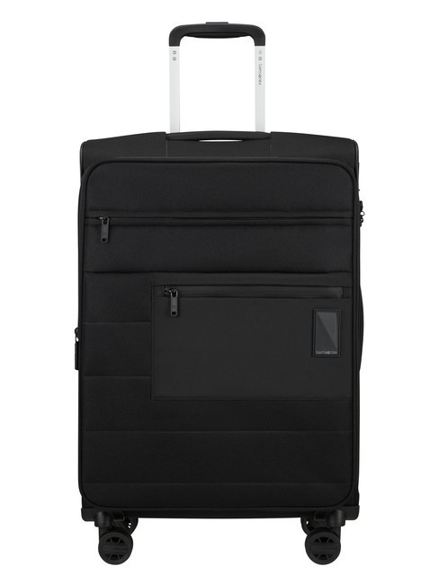 SAMSONITE VAYCAY Chariot extensible de taille moyenne NOIR - Valises Semi-rigides