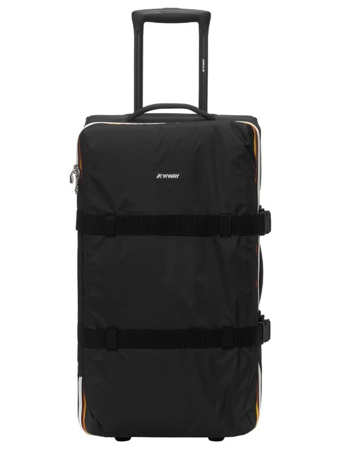 KWAY BLOSSAC  Chariot étanche moyen noir pur/noir pur - Valises Semi-rigides