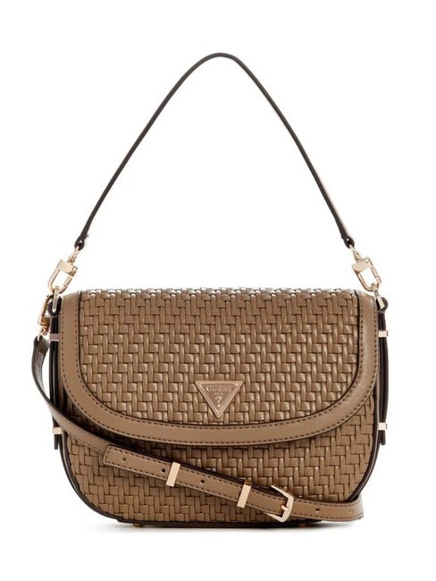 GUESS MURIELLE Sac à main, avec bandoulière taupe foncé - Sacs pour Femme