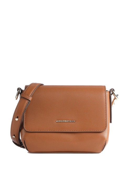 MANDARINA DUCK LUNA Mini sac en cuir café au caramel - Sacs pour Femme