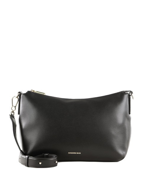 MANDARINA DUCK LUNA Sac à bandoulière en cuir NOIR - Sacs pour Femme