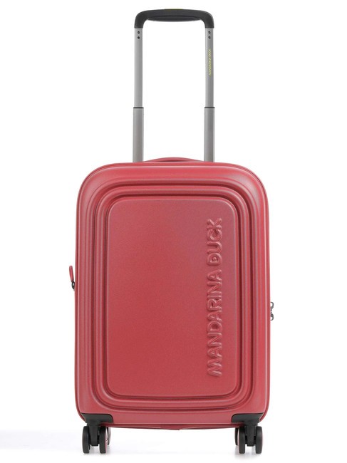 MANDARINA DUCK LOGODUCK   rouge minéral - Valises cabine