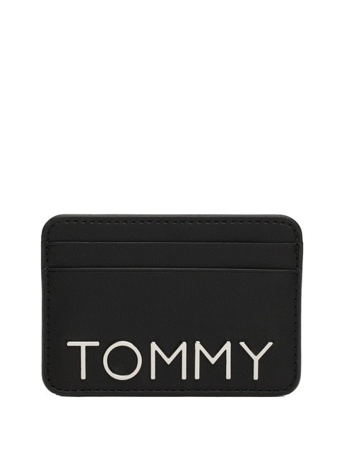 TOMMY HILFIGER TOMMY JEANS CITY BOLD Porte-carte plat le noir - Portefeuilles Femme