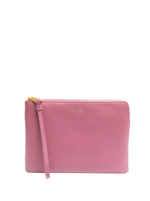 COCCINELLE ALIAS Pochette en cuir pulpe rose - Sacs pour Femme