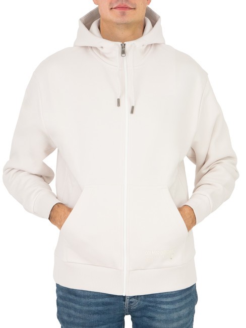 COLMAR LIKEBLE Sweat entièrement zippé avec poches et capuche encens - Pulls molletonnés