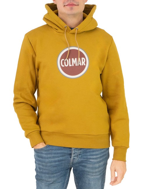 COLMAR MODISH Sweat à capuche avec logo imprimé marais - Pulls molletonnés