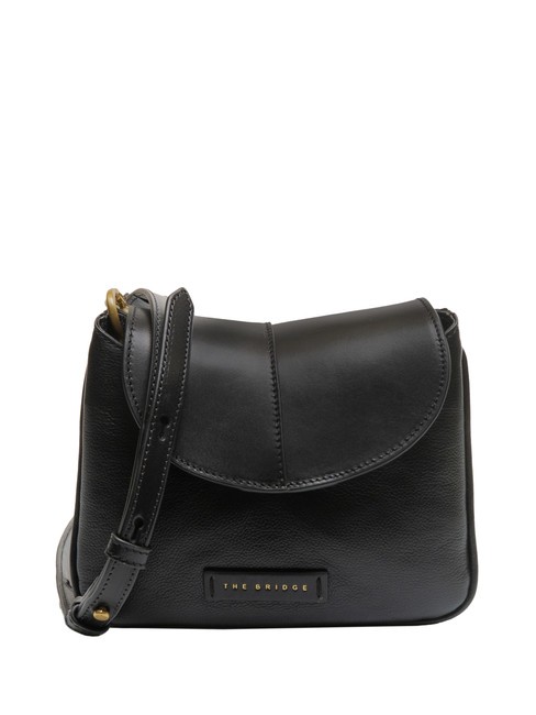 THE BRIDGE ELISABETTA  Sac bandoulière, en cuir black Gold - Sacs pour Femme