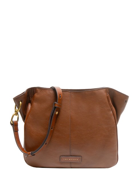 THE BRIDGE ELISABETTA Sac bandoulière en cuir MARRON - Sacs pour Femme