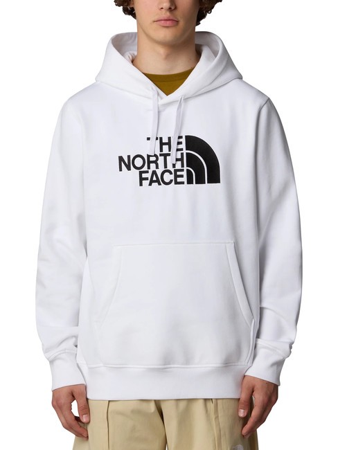 THE NORTH FACE DREW PEAK Sweatshirt à capuche blanc tnf / noir tnf - Pulls molletonnés