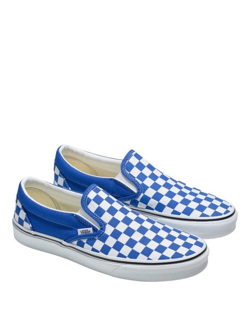 VANS UA CLASSIC SLIP-ON Baskets en toile bleu éblouissant - Chaussures unisexe