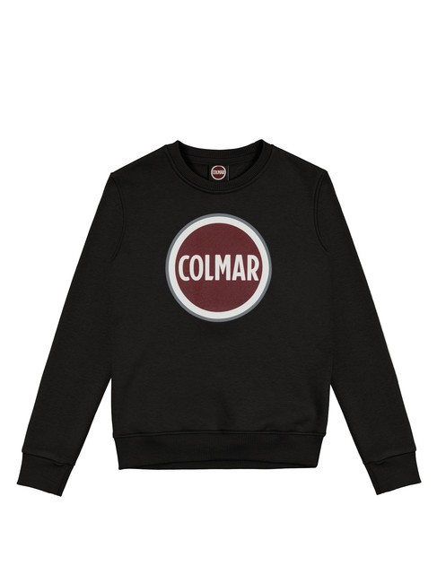 COLMAR MODISH KIDS Sweat ras du cou à logo imprimé noir - Bébé Sweat