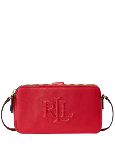 RALPH LAUREN WITLEY Portefeuille pochette avec bandoulière rouge festif - Sacs pour Femme