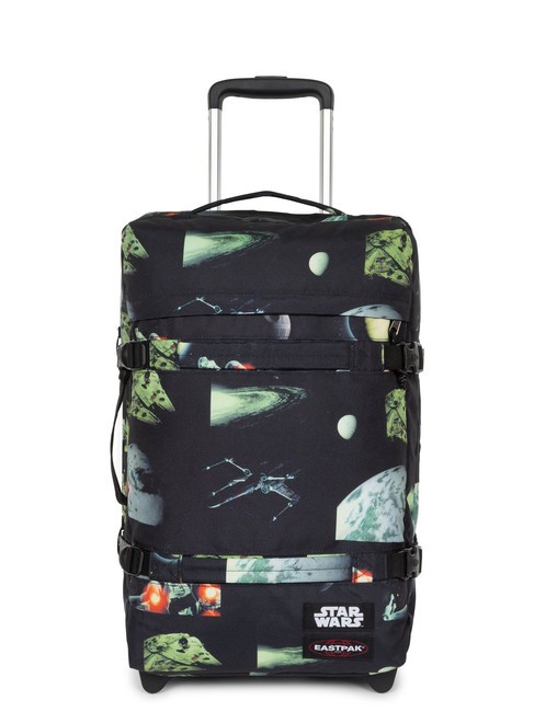 EASTPAK TRANSIT'R S STAR WARS Chariot à bagages à main sw galaxie noir - Valises cabine