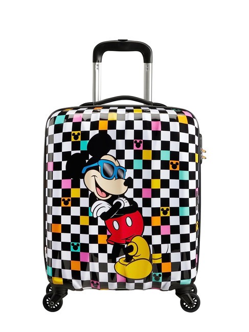 AMERICAN TOURISTER HYPERTWIST Disney 2.0 Chariot à bagages à main chèque mickey - Valises cabine