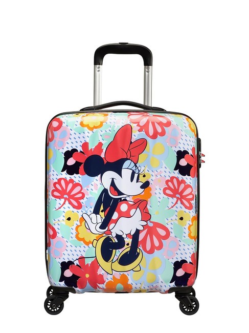 AMERICAN TOURISTER HYPERTWIST Disney 2.0 Chariot à bagages à main fleur minnie - Valises cabine