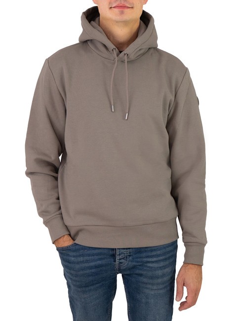 COLMAR MODISH Sweatshirt à capuche crème au café - Pulls molletonnés