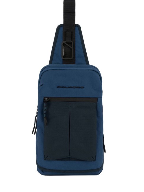 PIQUADRO ARNE Sac à dos à une épaule bleu - Sacs en Bandoulières pour Homme