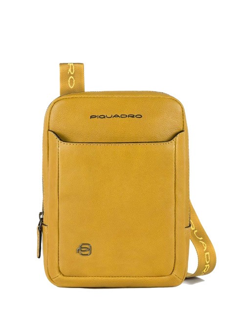 PIQUADRO BLACK SQUARE  Sac de transport pour iPad mini jaune - Sacs en Bandoulières pour Homme