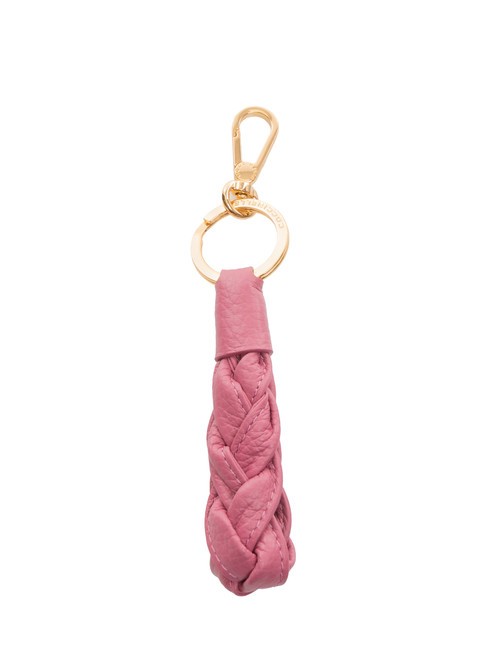 COCCINELLE BOHEME Porte-clés en cuir pulpe rose - Porte-clés