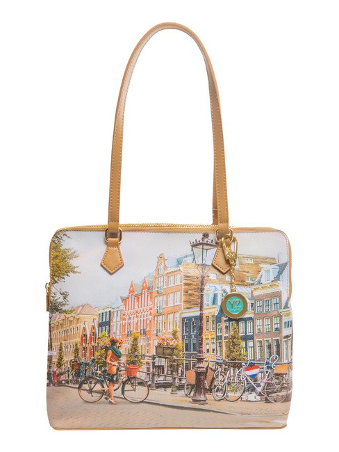 YNOT YESBAG Sac bandoulière avec bandoulière arc en ciel d'Amsterdam - Sacs pour Femme