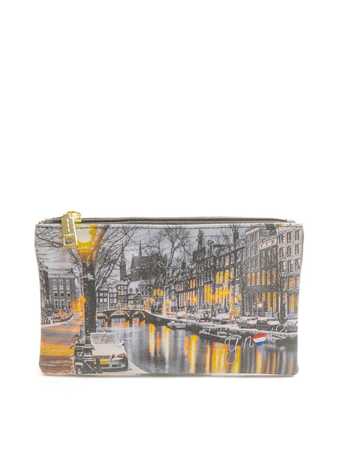 YNOT YESBAG Pochette enveloppe avec polysérine neige d'Amsterdam - Sacs pour Femme