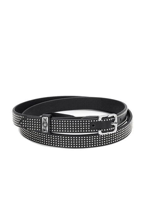 CULT LADY BELT Ceinture avec micro clous noir - Ceintures