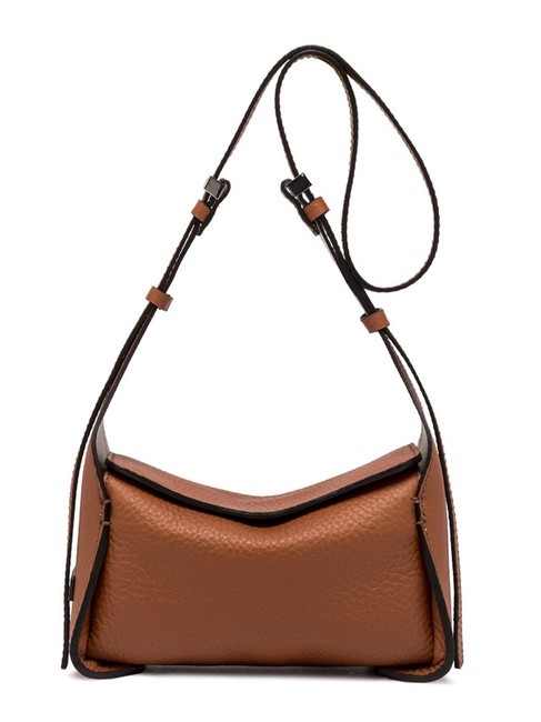 GIANNI CHIARINI PENELOPE Sac bandoulière en cuir caramel-sable - Sacs pour Femme