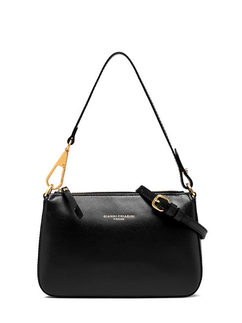 GIANNI CHIARINI BROOKE Sac bandoulière en cuir avec bandoulière Noir - Sacs pour Femme