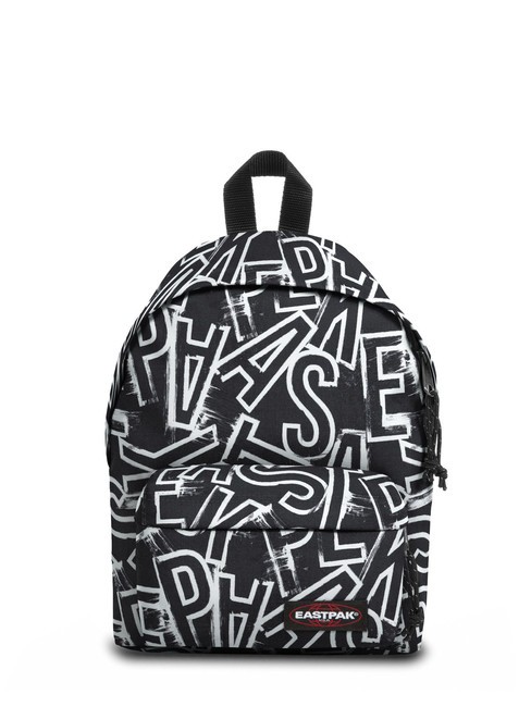 EASTPAK ORBIT XS Sac à dos de petite taille lettres epnoir - Sacs à dos pour l'École & les Loisirs