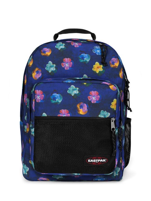 EASTPAK PINNACLE PINZIP Sac à dos ordinateur 15" fleur flou marine - Sacs à dos pour l'École & les Loisirs