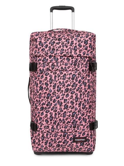 EASTPAK TRANSIT'R M Chariot de taille moyenne rose bestial - Valises Semi-rigides