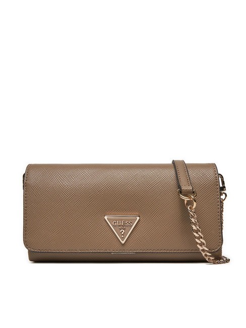 GUESS NOELLE  Mini sac avec bandoulière taupe foncé - Sacs pour Femme