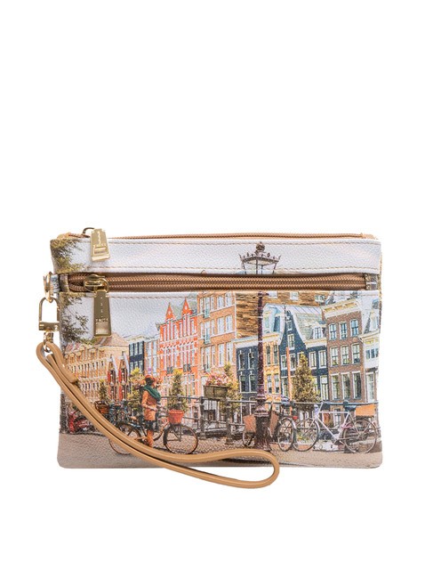 YNOT YESBAG Pochette avec manchette et poche arc en ciel d'Amsterdam - Sacs pour Femme