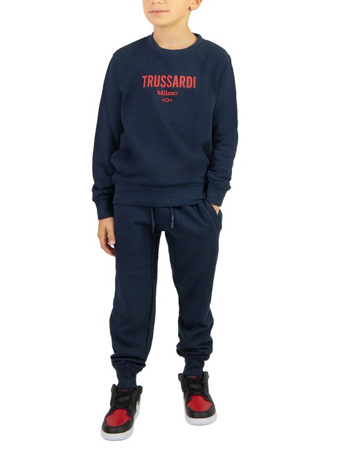 TRUSSARDI SCHULIT Survêtement sweat et pantalon marine/marine - Survêtements pour enfants