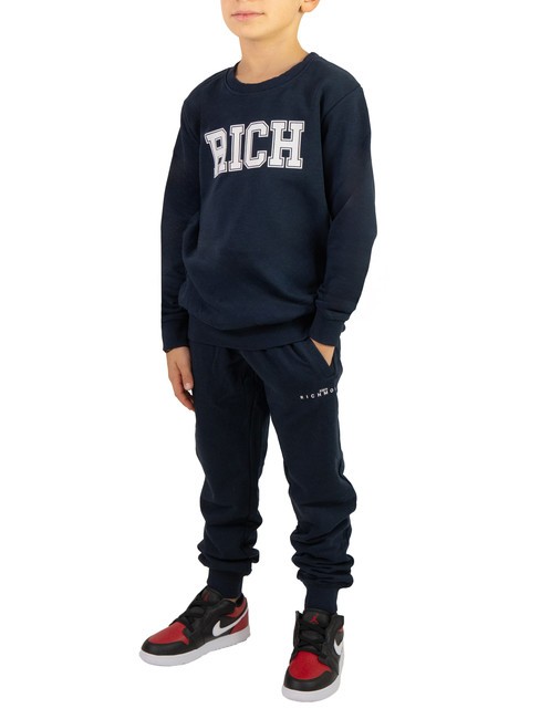 JOHN RICHMOND PUFE Survêtement sweat et pantalon bleu/bleu - Survêtements pour enfants