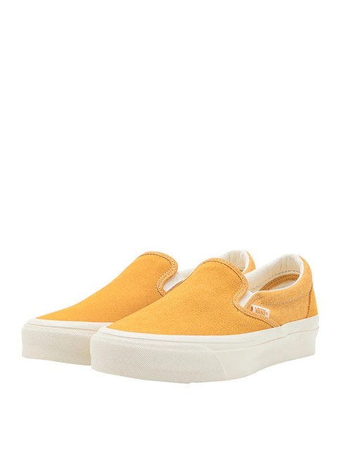 VANS MTE SLIP-ON REISSUE 98 Baskets en cuir et toile or - Chaussures unisexe