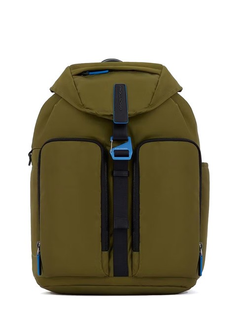 PIQUADRO RYAN Sac à dos pour ordinateur portable 14" vert noir - Sacs à dos pour ordinateur portable